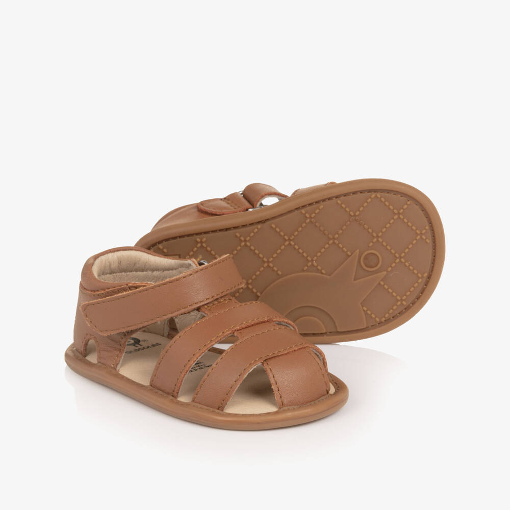 Old Soles-صندل لمرحلة قبل المشي جلد لون بني فاتح | Childrensalon