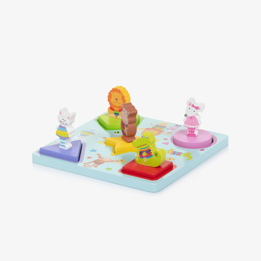 Orange Tree Toys-Animal 3D Wooden Puzzle (19cm) | Childrensalon