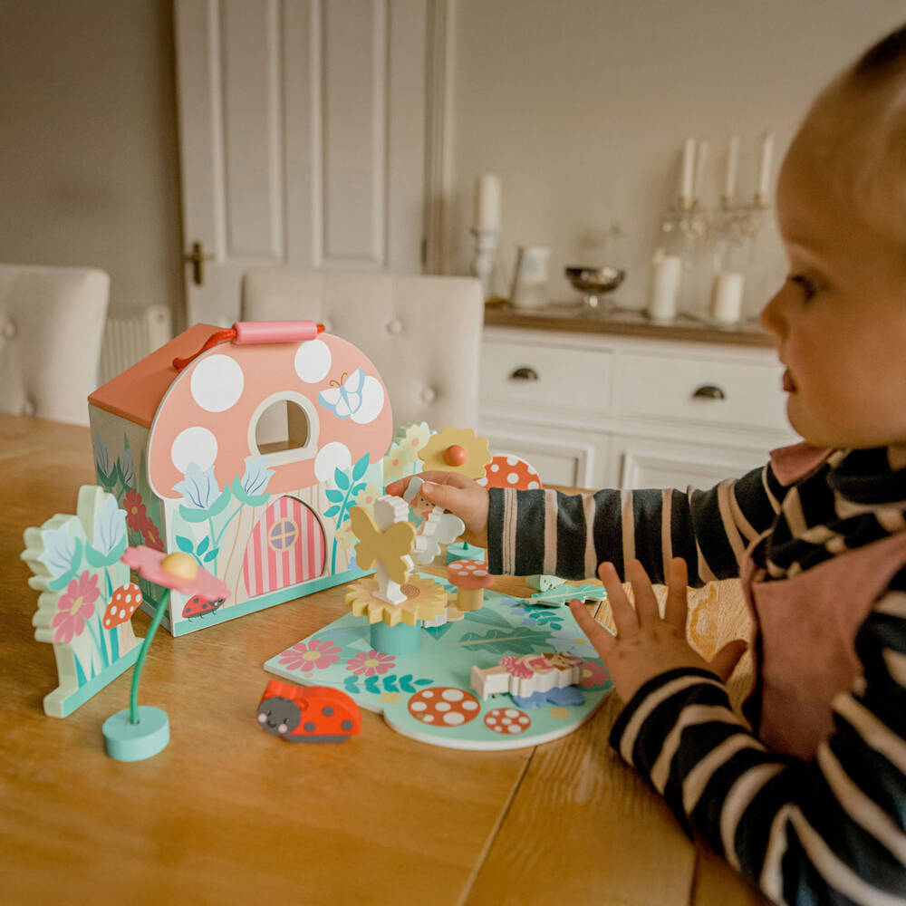 Orange Tree Toys-مجموعة لعب خشب بتصميم منزل الجنية (20 سم) | Childrensalon