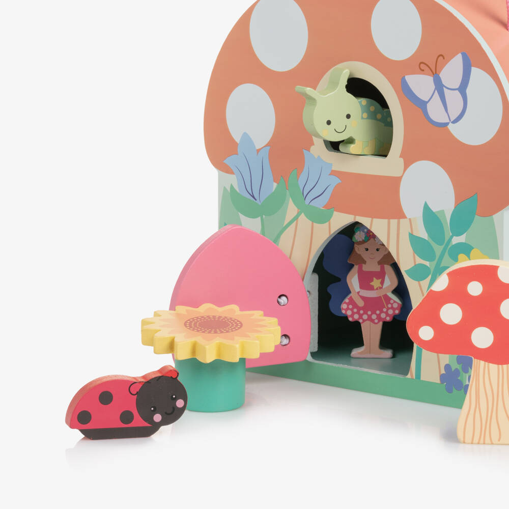 Orange Tree Toys-مجموعة لعب خشب بتصميم منزل الجنية (20 سم) | Childrensalon