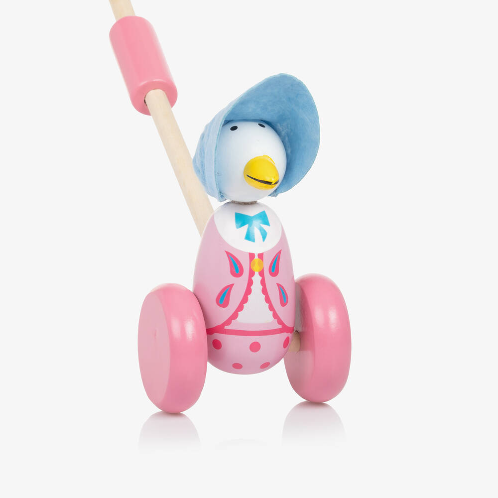 Orange Tree Toys-Jemima Puddleduck Push Along Toy (13cm) | Childrensalon