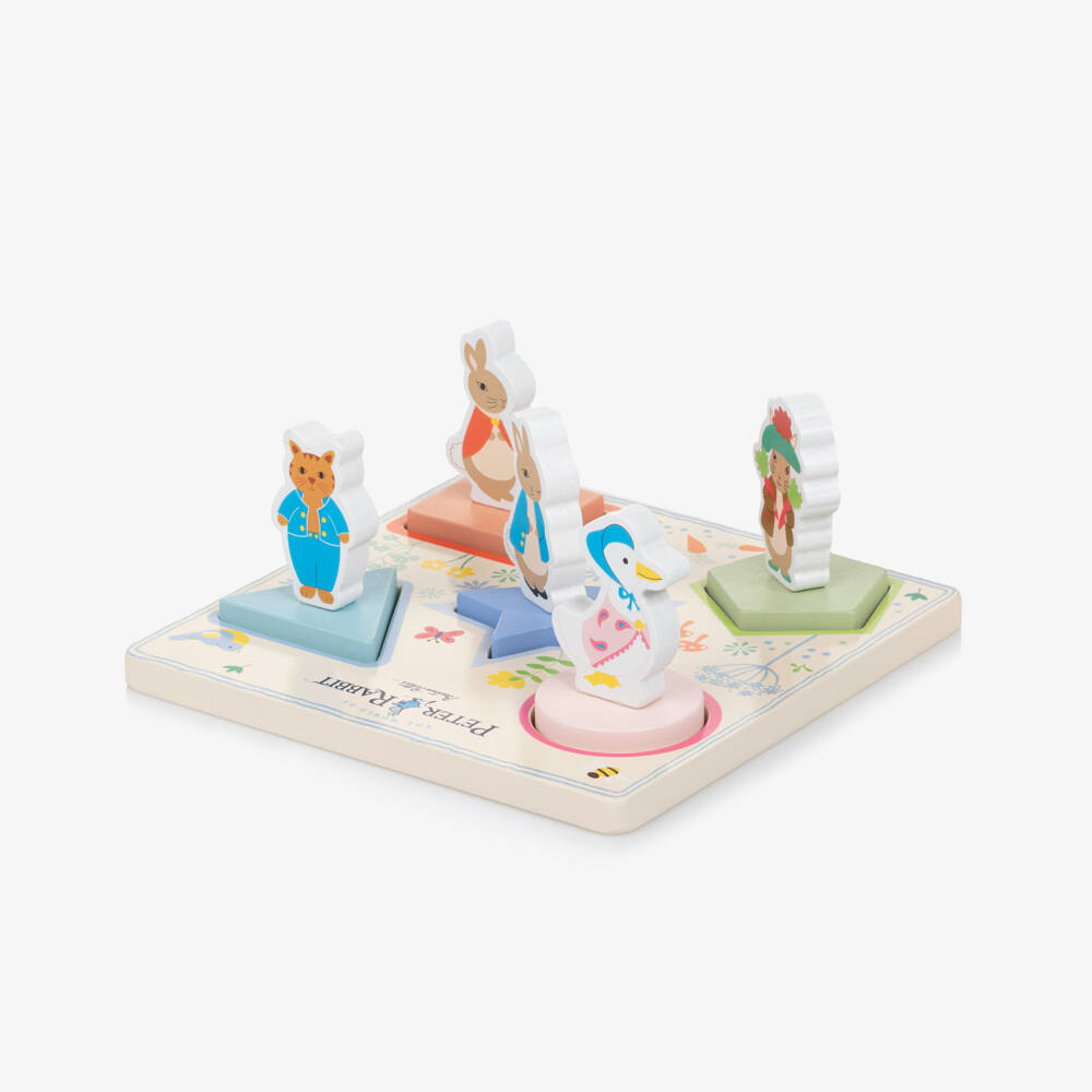 Orange Tree Toys-Peter Rabbit 3D Wooden Puzzle (19cm) | Childrensalon