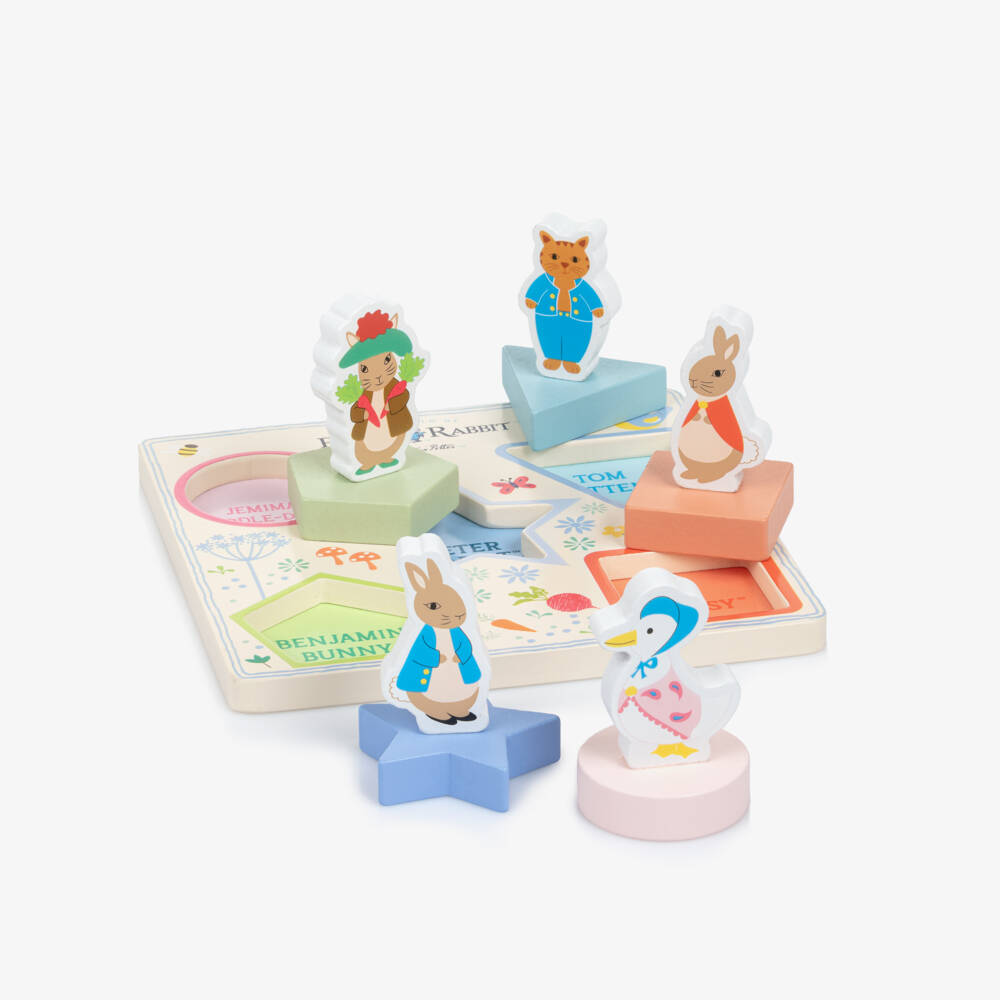 Orange Tree Toys-Peter Rabbit 3D Wooden Puzzle (19cm) | Childrensalon