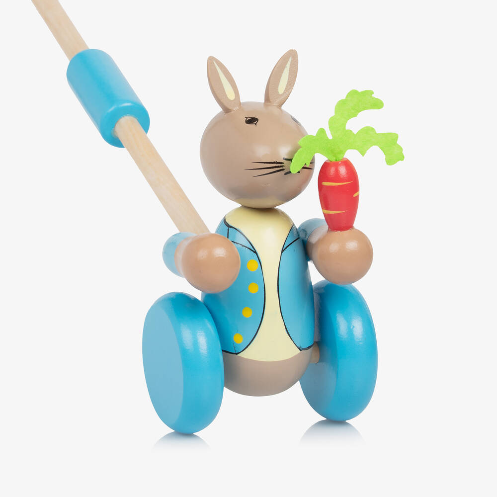 Orange Tree Toys-Peter Rabbit Push Along Toy (15cm) | Childrensalon