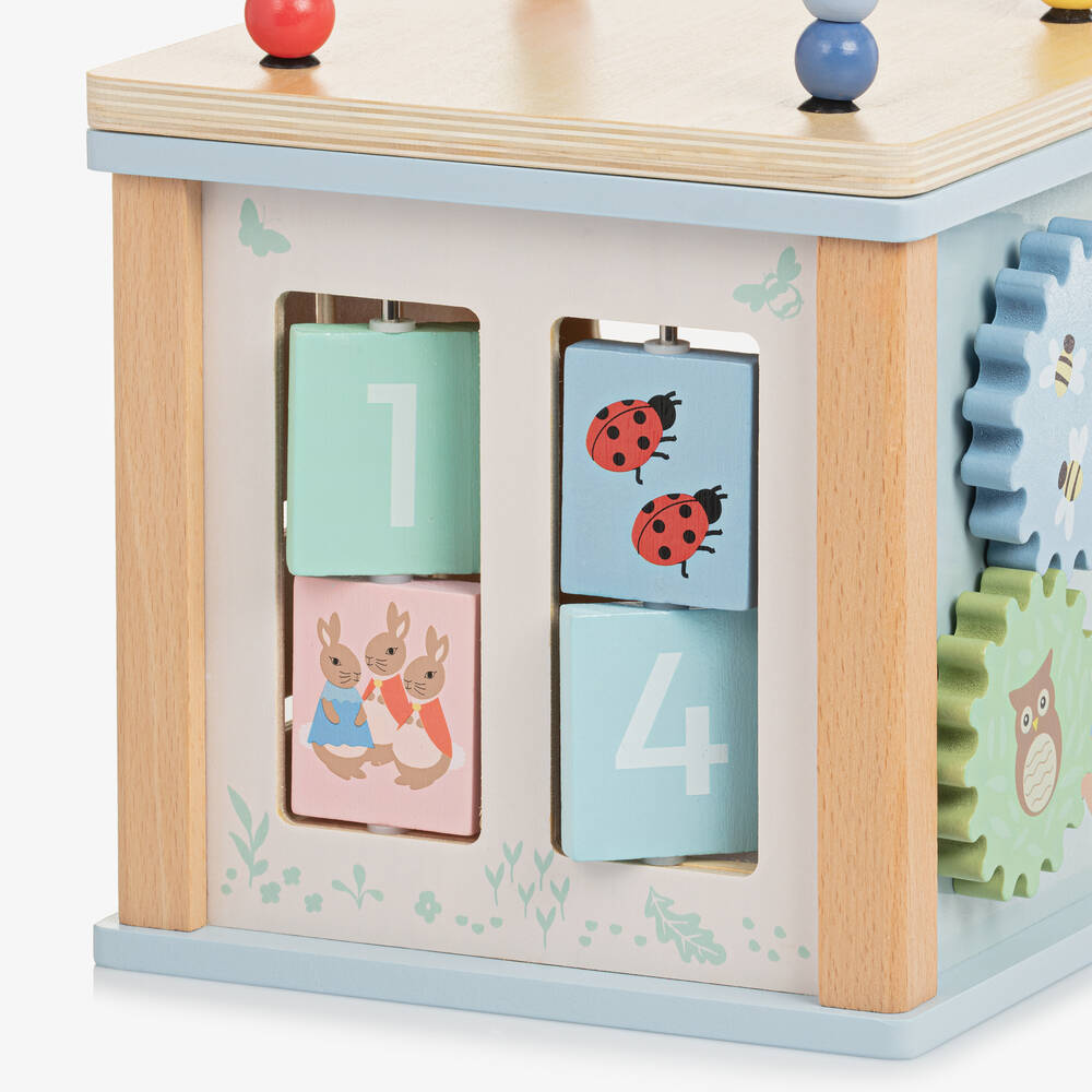 Orange Tree Toys-Peter Rabbit Wooden Activity Cube | Childrensalon