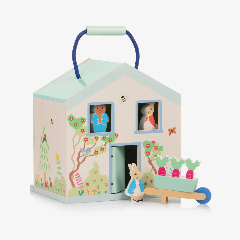 Orange Tree Toys-Peter Rabbit Wooden Play Set (20cm) | Childrensalon
