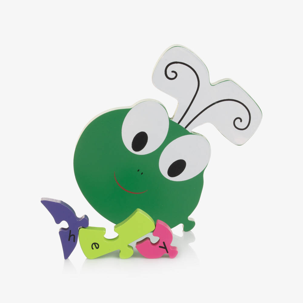 Orange Tree Toys-لعبة تركيب خشبية حروف أبجدية شكل اليرقة للأطفال (58 سم) | Childrensalon