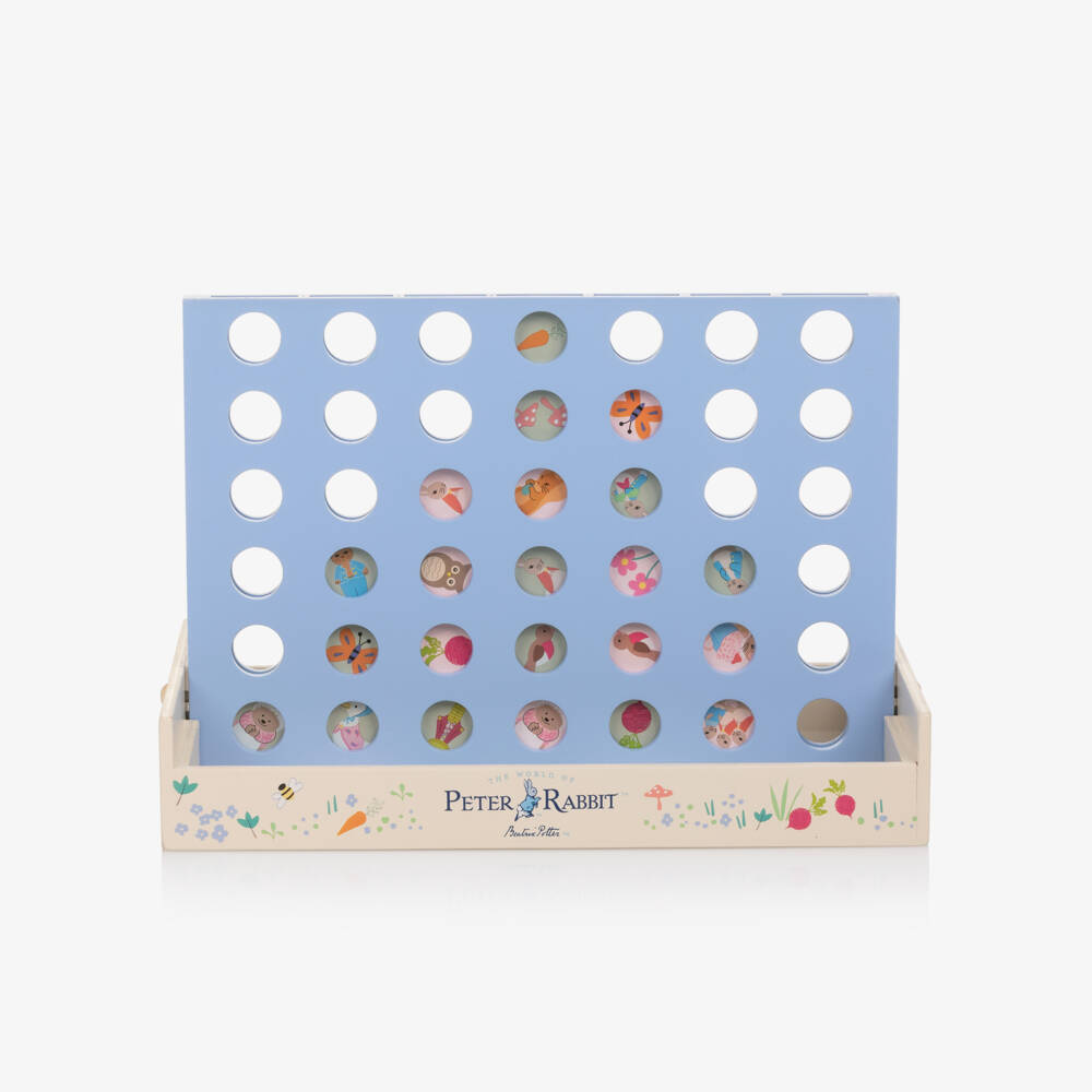 Orange Tree Toys-Wooden Peter Rabbit 4-In-A-Row Game (25cm) | Childrensalon