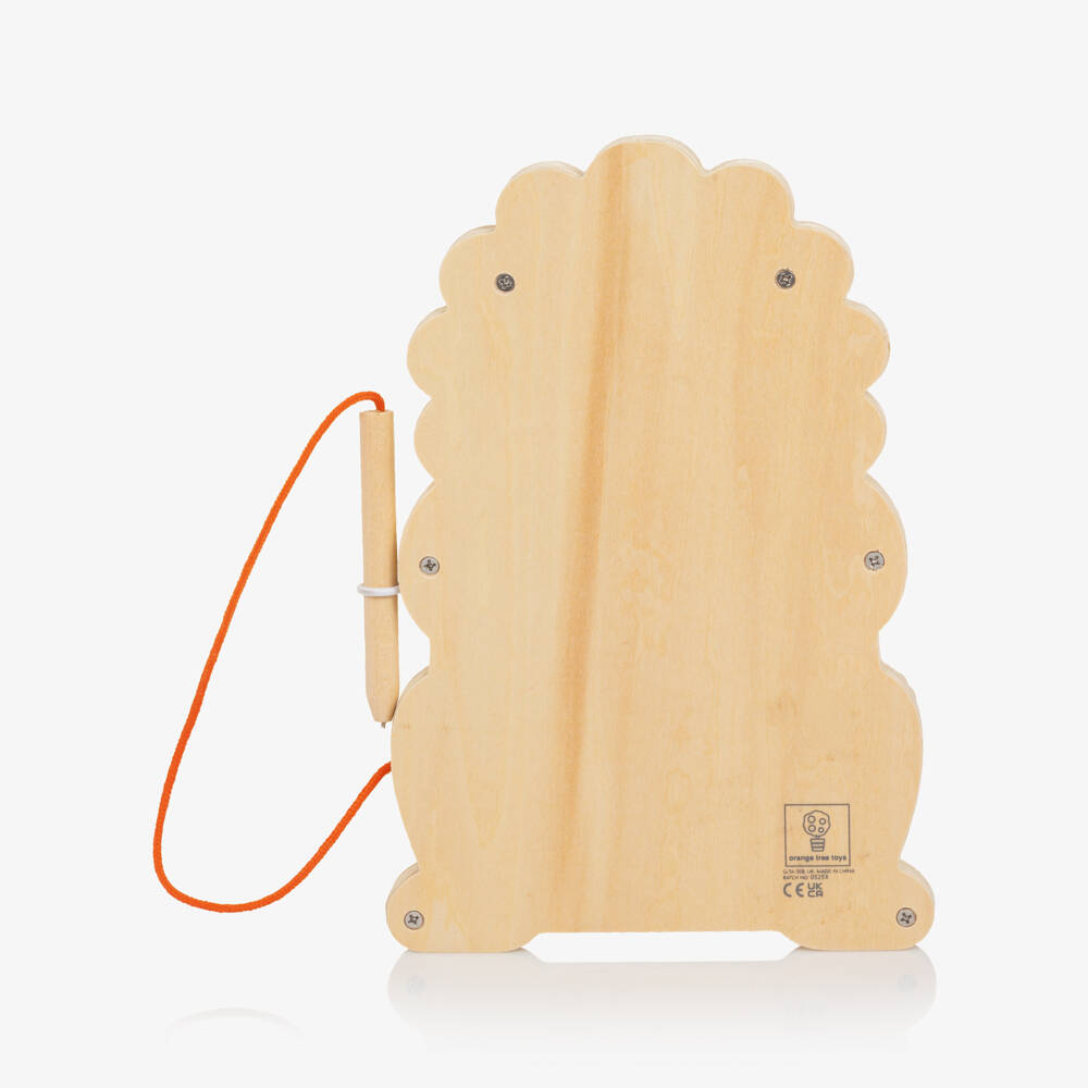Orange Tree Toys-Деревянная доска Лев жёлтая для рисования (24см) | Childrensalon
