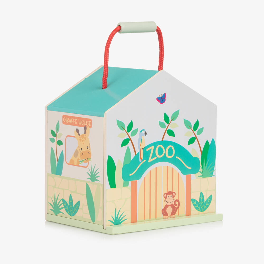 Orange Tree Toys-طقم لعبة خشبية حديقة الحيوانات (20 سم) | Childrensalon