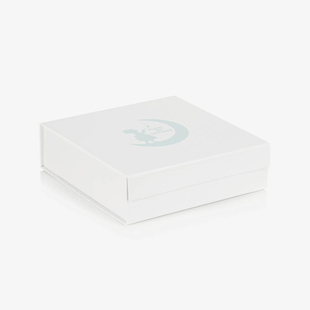 Paint My Dreams-White Feather Personalised Babysuit Gift Set | Childrensalon