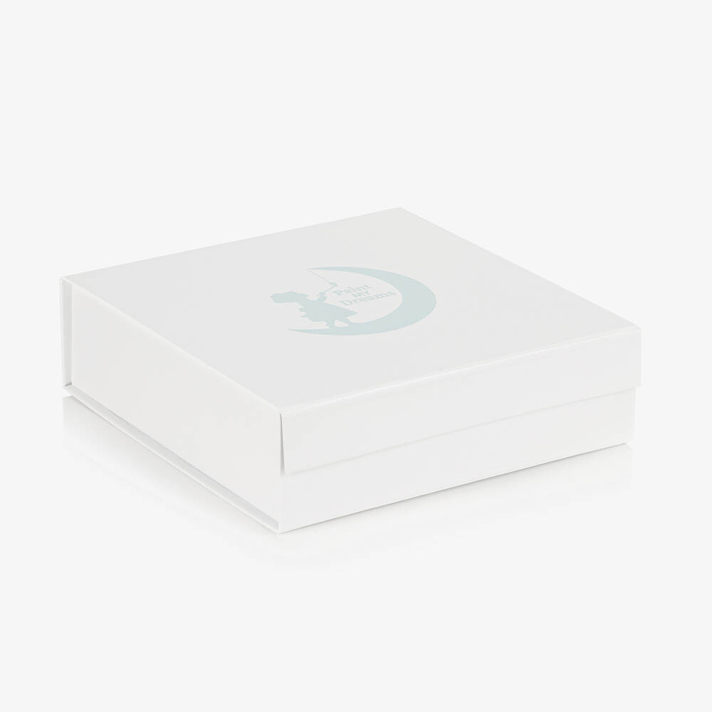 Paint My Dreams-White Feather Personalised Babysuit Gift Set | Childrensalon