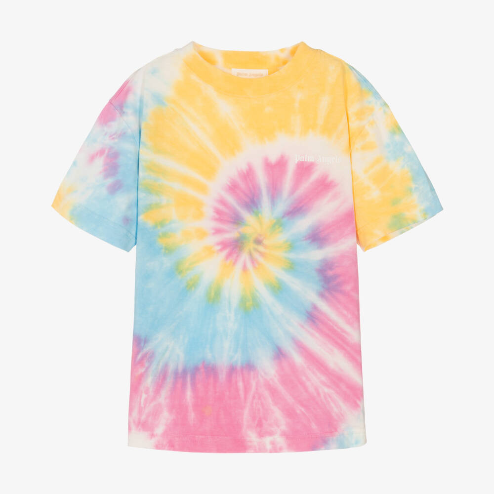 palm angels tie dye t shirt