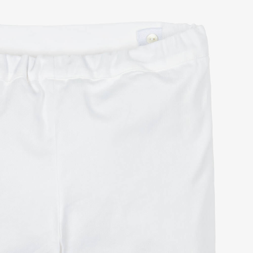 Paloma de la O-Boys Navy Blue & White Gingham Shorts Set | Childrensalon