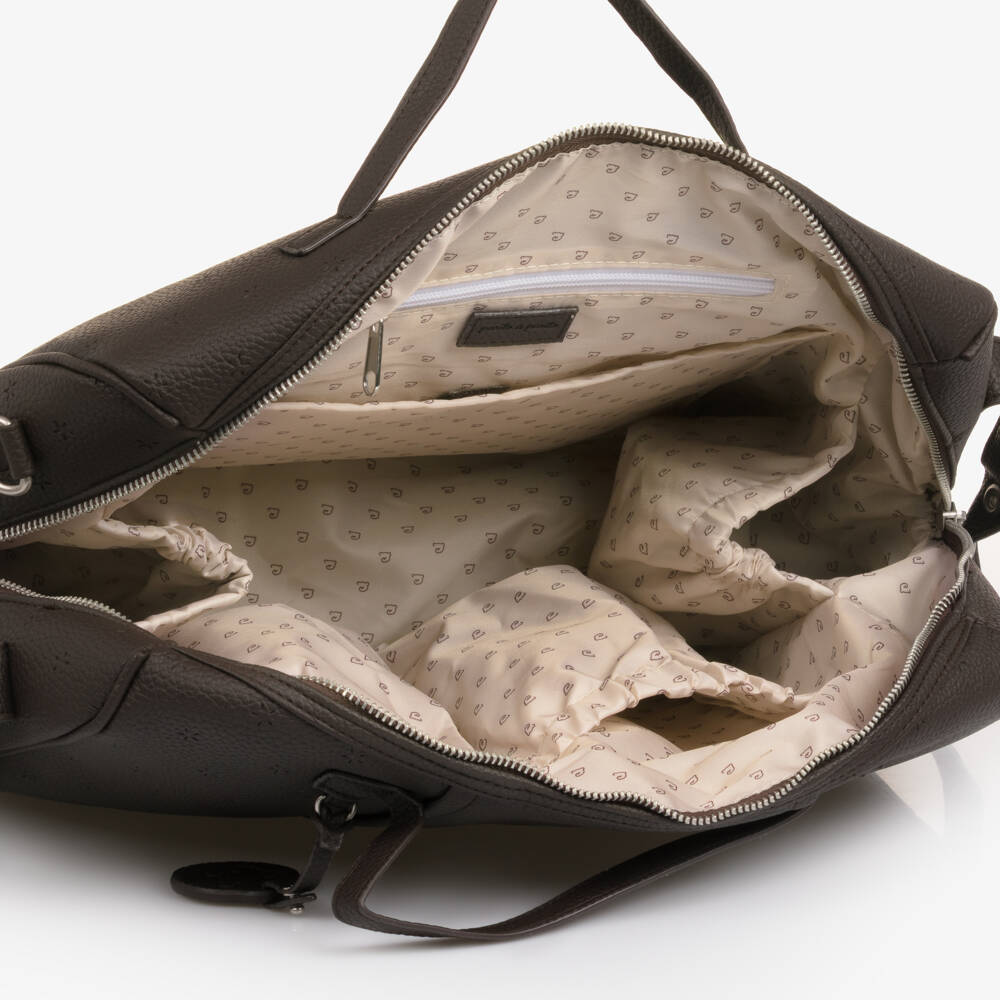 Pasito a Pasito-Пеленальная сумка Лондон коричневая из искусственной кожи (37см) | Childrensalon