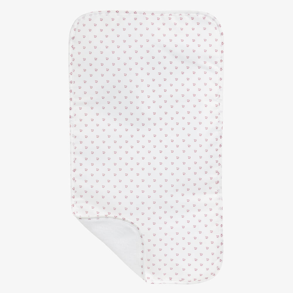 Pasito a Pasito-Burgundy Red Faux Leather London Changing Bag (37cm) | Childrensalon