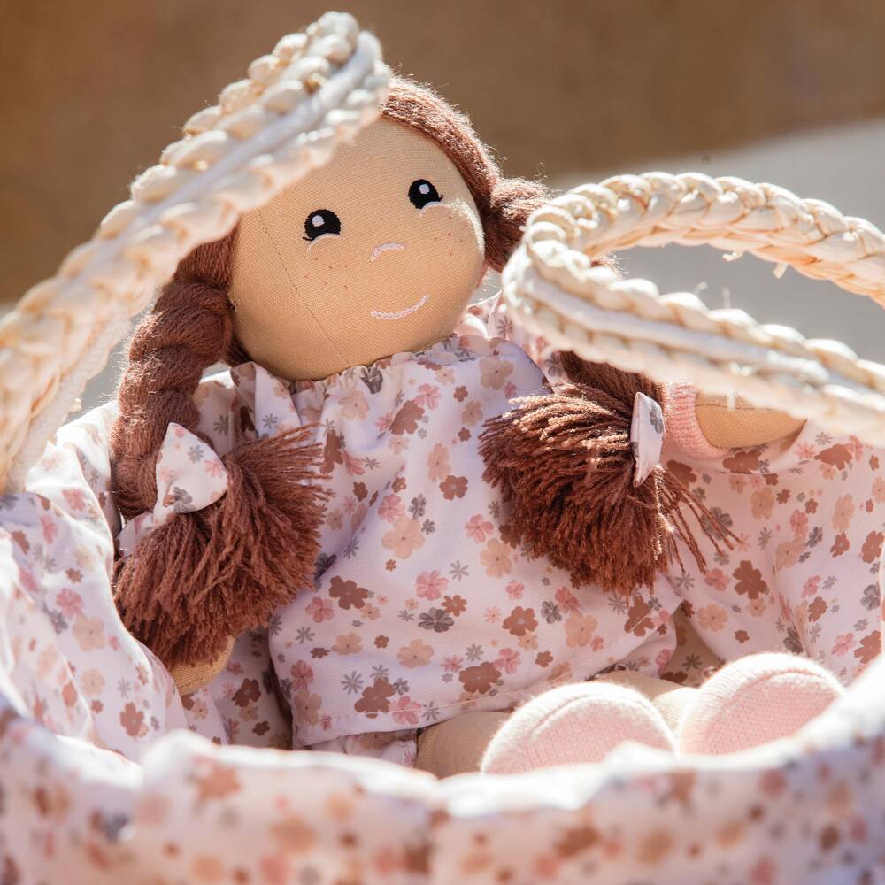 Pasito a Pasito-Тряпичная кукла Биби для девочек (35см) | Childrensalon