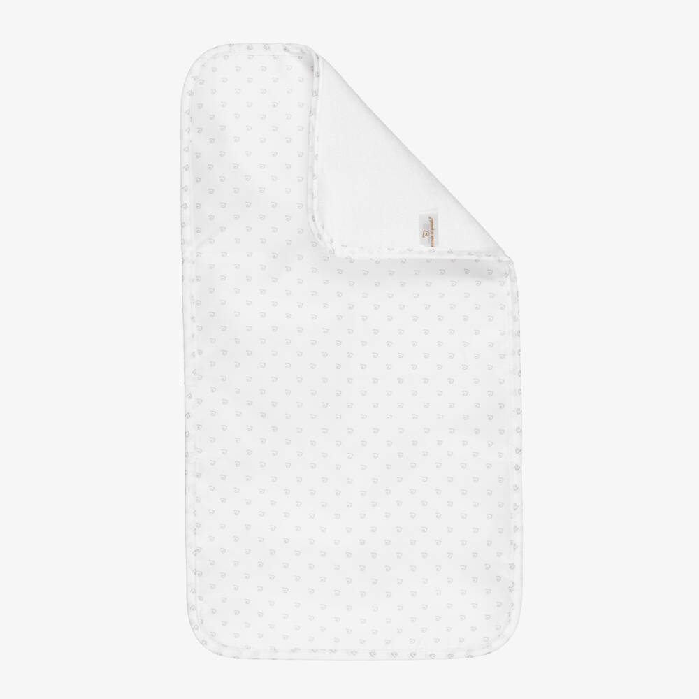 Pasito a Pasito-Grey Faux Leather Baby Changing Bag (43cm) | Childrensalon