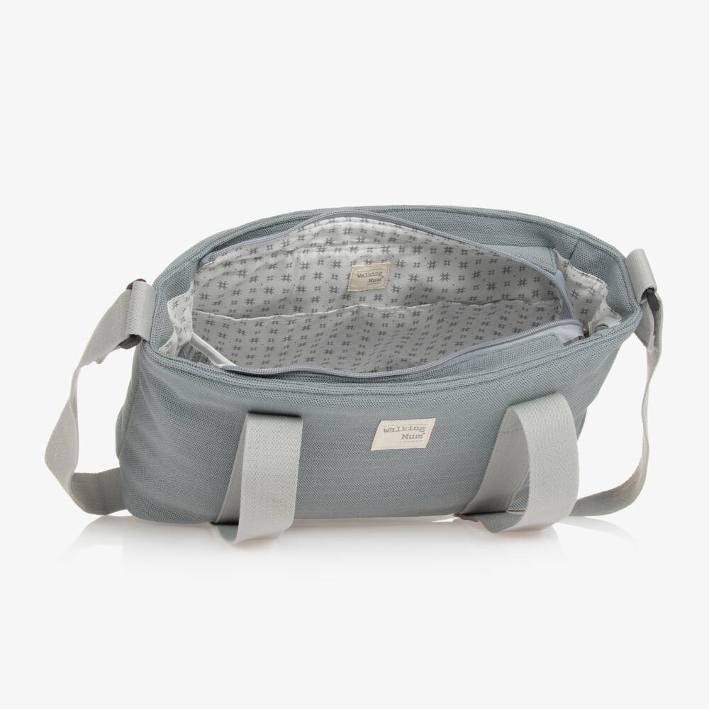 Pasito a Pasito Walking Mum-Grey Stroller Changing Bag (41cm) | Childrensalon