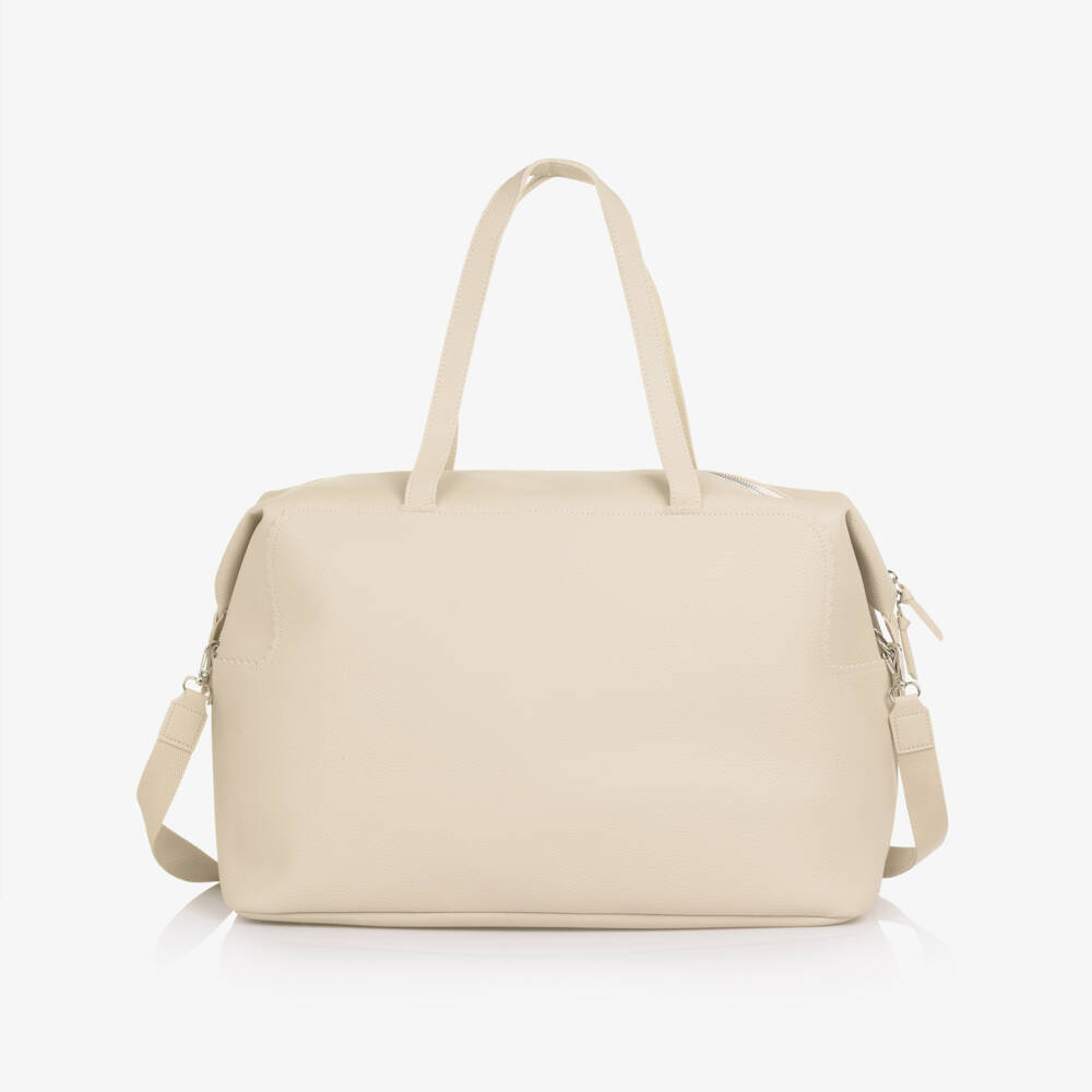 Pasito a Pasito-حقيبة تغيير الحفاضات جلد صناعي لون عاجي للرضع (50 سم) | Childrensalon