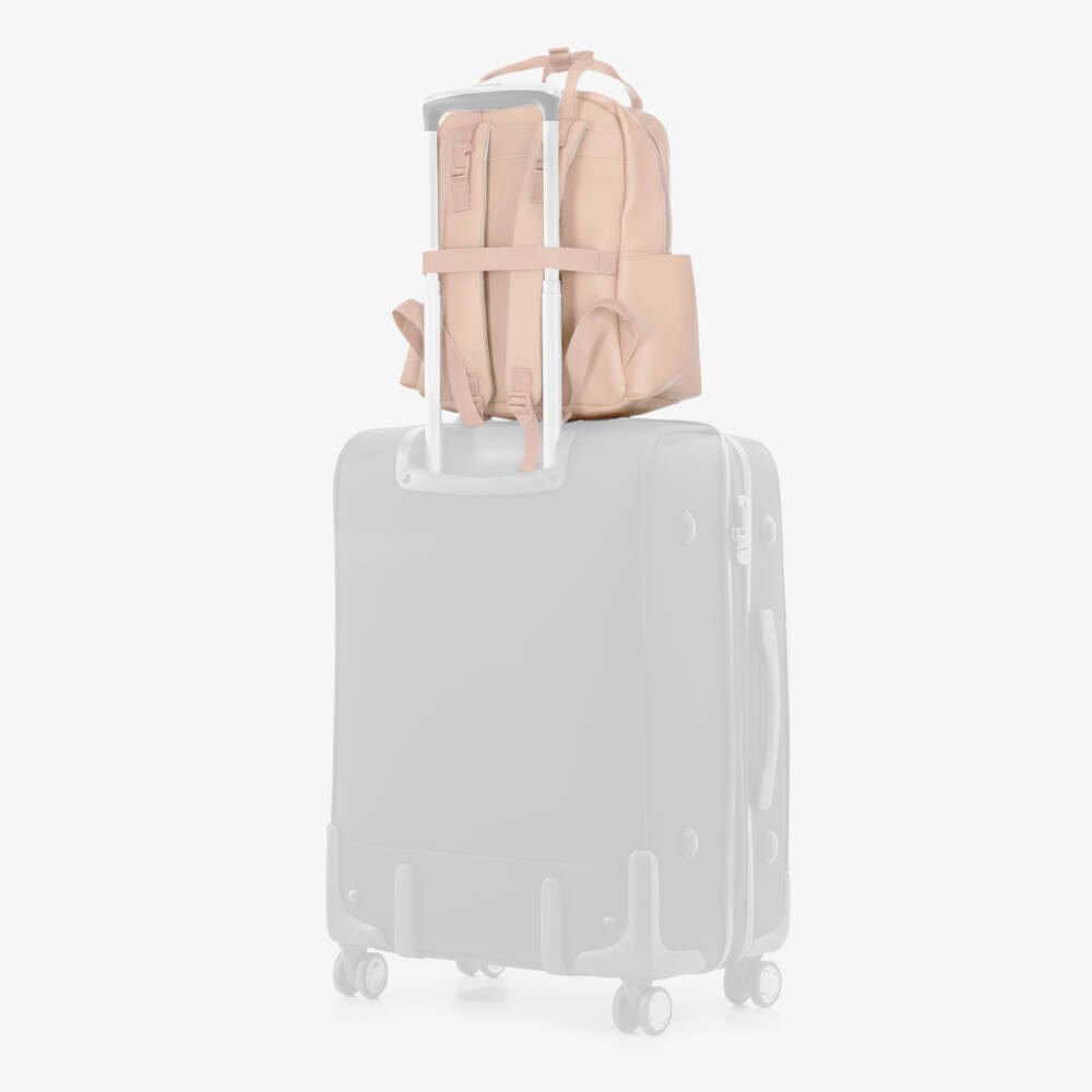 Pasito a Pasito Walking Mum-Пеленальный рюкзак розовый из искусственной кожи (38см) | Childrensalon