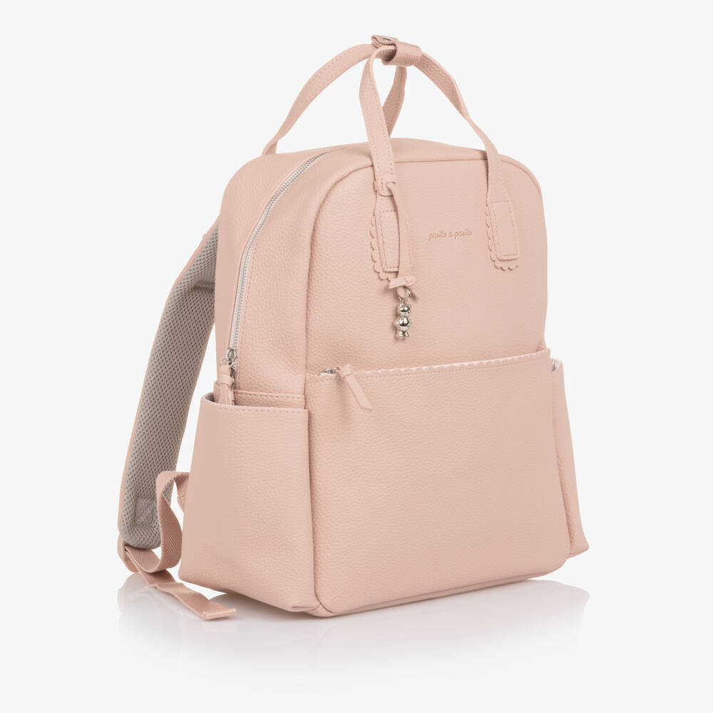Pasito a Pasito Walking Mum-Пеленальный рюкзак розовый из искусственной кожи (38см) | Childrensalon