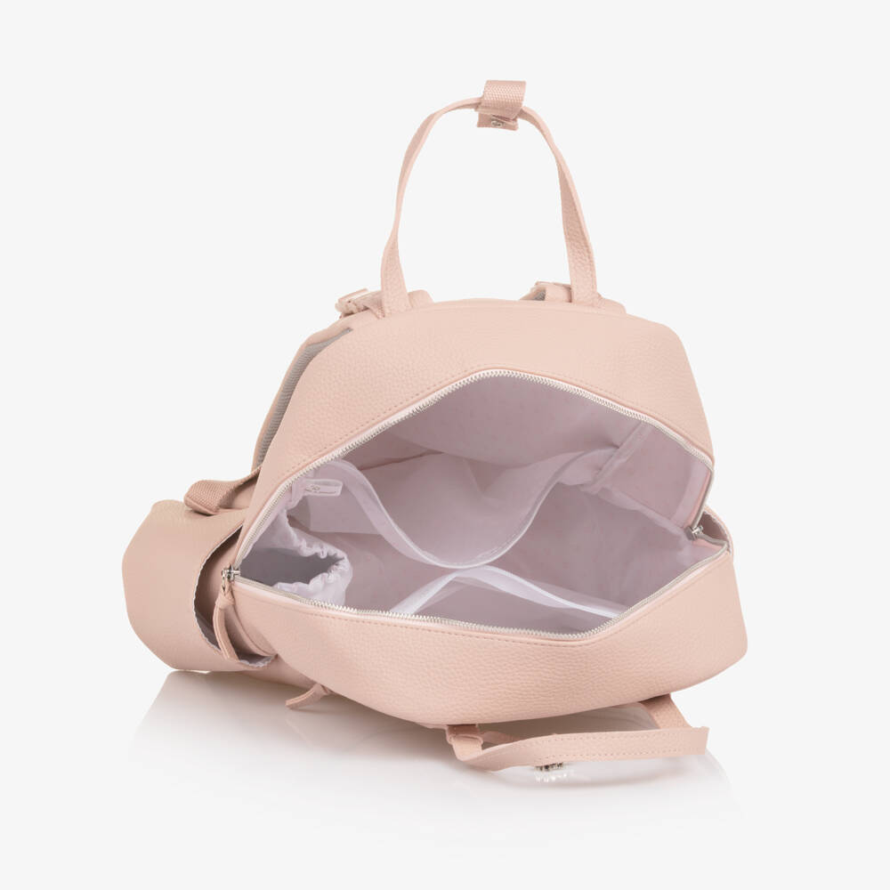 Pasito a Pasito Walking Mum-Пеленальный рюкзак розовый из искусственной кожи (38см) | Childrensalon