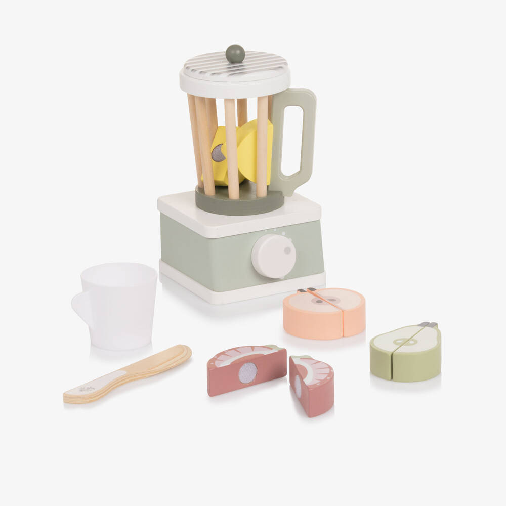 Pasito a Pasito-Sage Green Wooden Juicer Toy (17cm) | Childrensalon