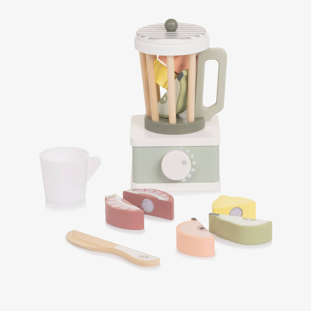 Pasito a Pasito-Sage Green Wooden Juicer Toy (17cm) | Childrensalon