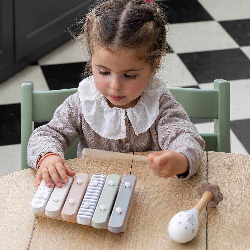 Pasito a Pasito-Wooden Musical Instrument Set (16cm) | Childrensalon