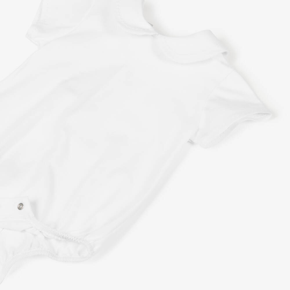 PAZ Rodríguez-Baby Boys Yellow Bunnies Cotton Dungaree Sets | Childrensalon