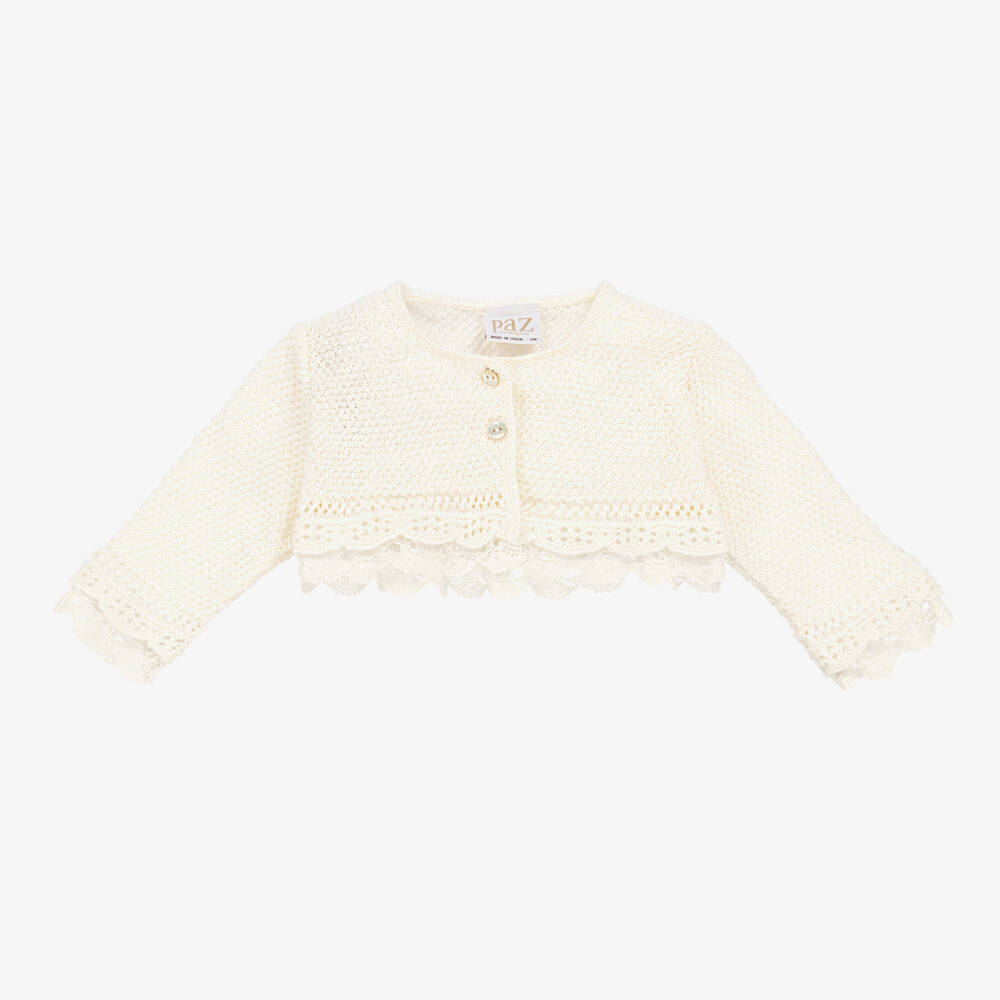 PAZ RODRIGUEZ - Knit Frill Shawl - Yellow