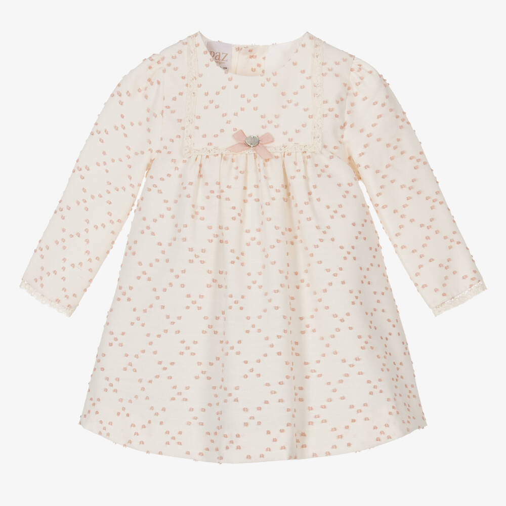 Paz Rodriguez Ivory Newborn Girl Knit Take Home Set