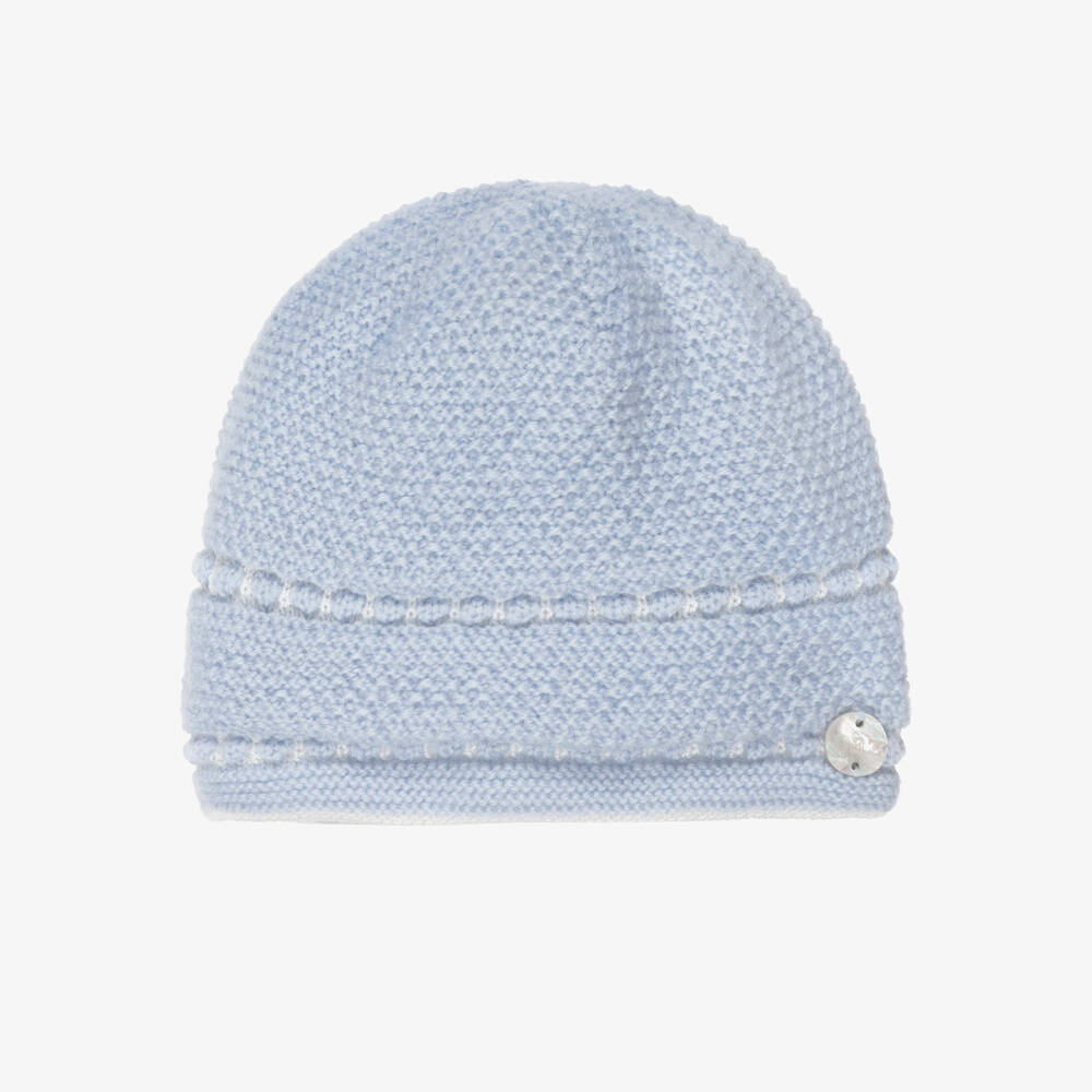 PAZ Rodríguez-Blue Knit Hat | Childrensalon