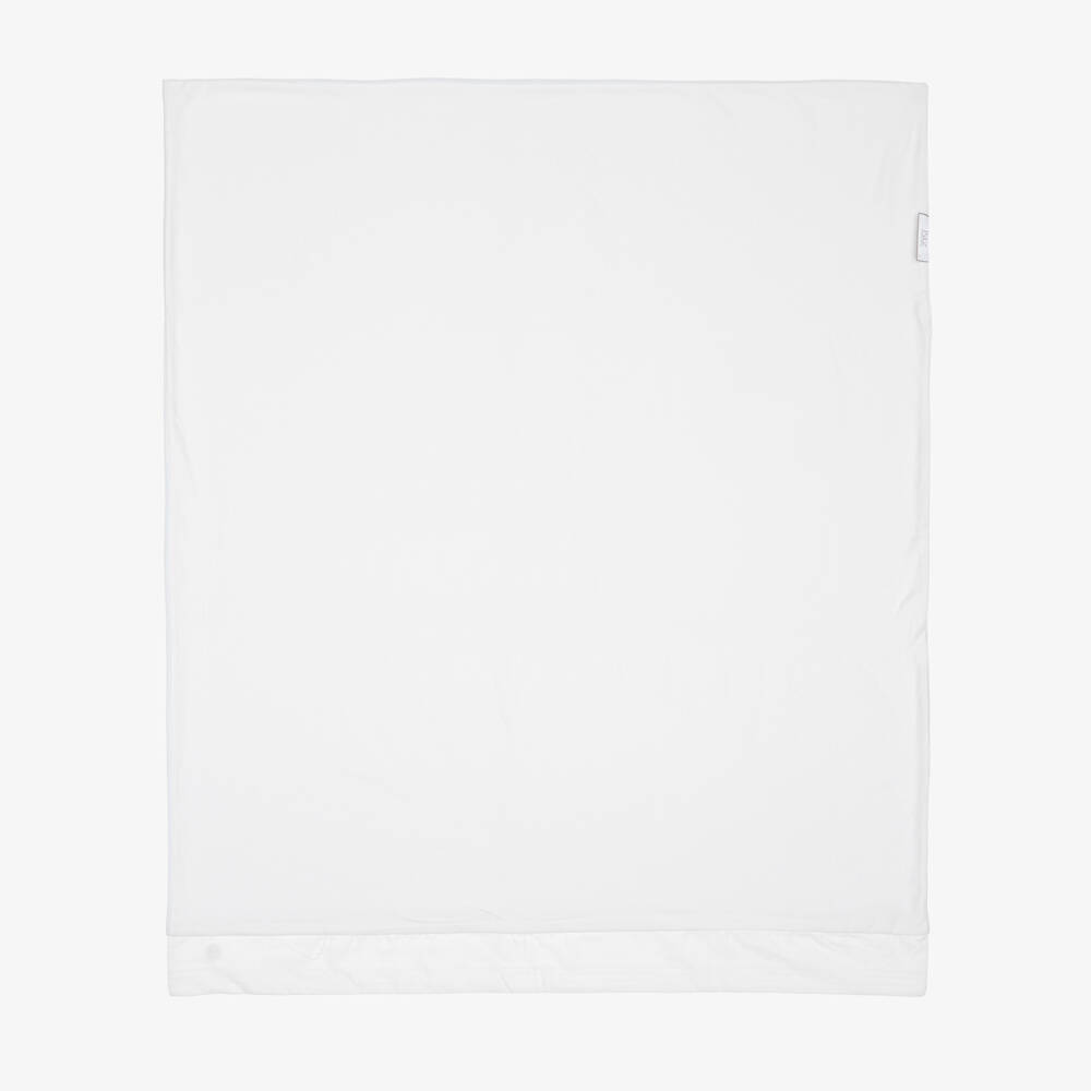 PAZ Rodríguez-Blue Velour Baby Blanket (98cm) | Childrensalon