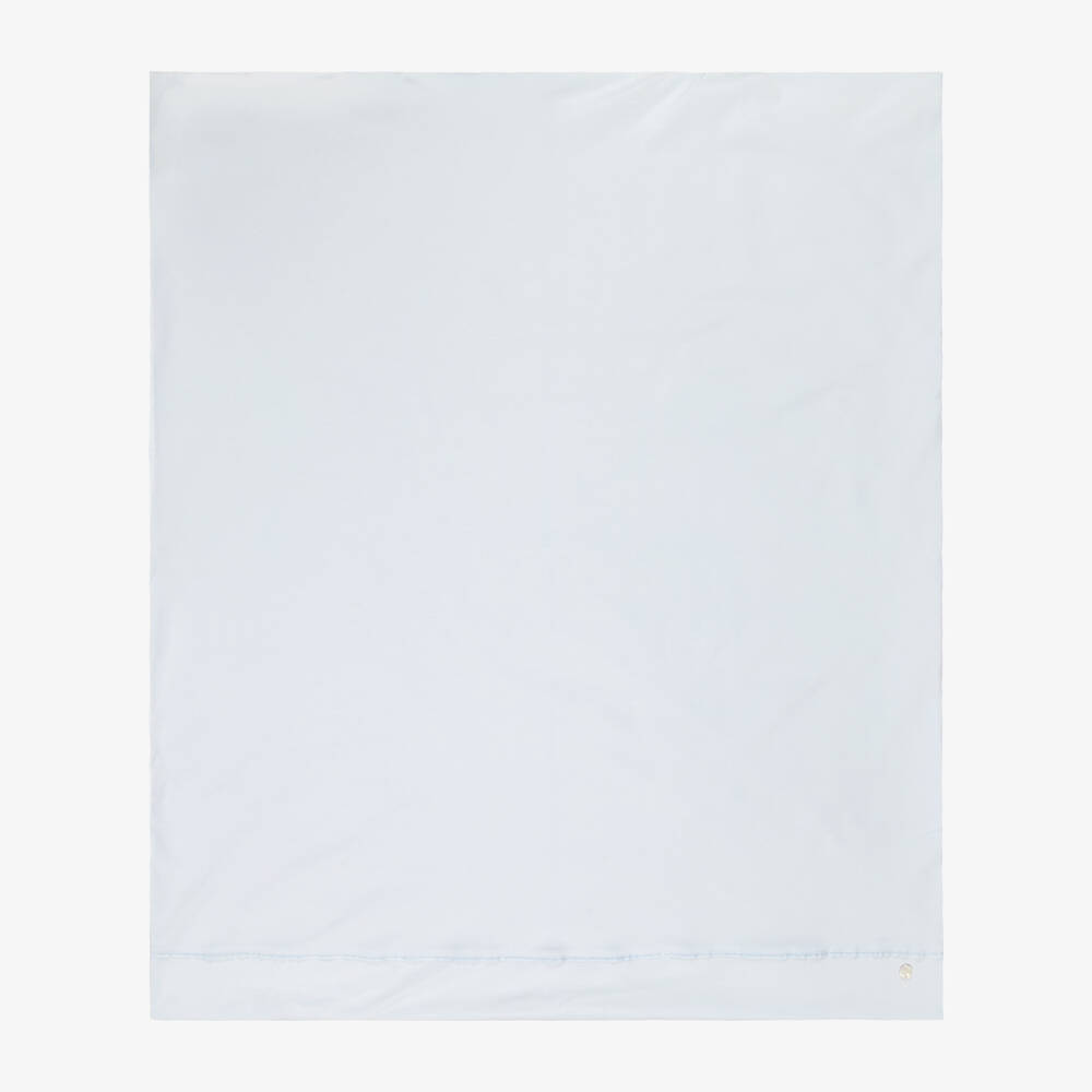 PAZ Rodríguez-Boys Pale Blue Cotton Jersey Babygrow & Hat Set with Blanket | Childrensalon