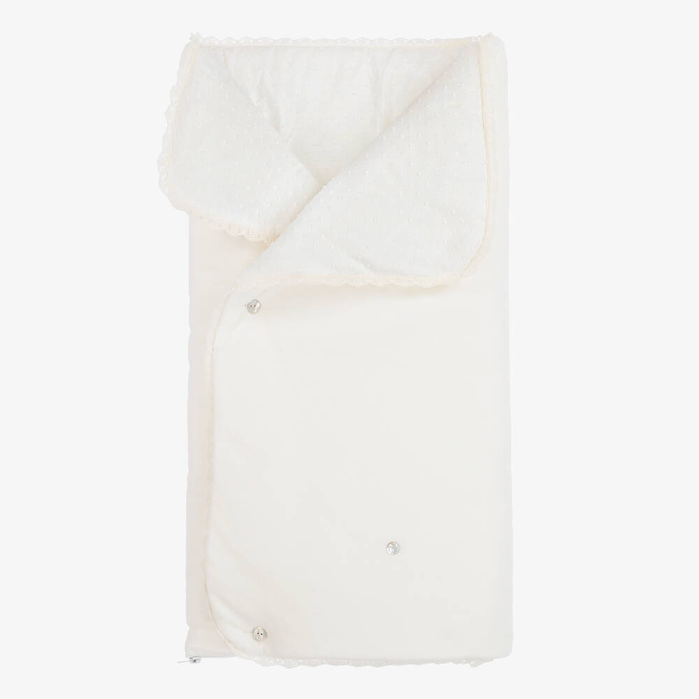 PAZ Rodríguez-Ivory Velour Nest (68cm) | Childrensalon