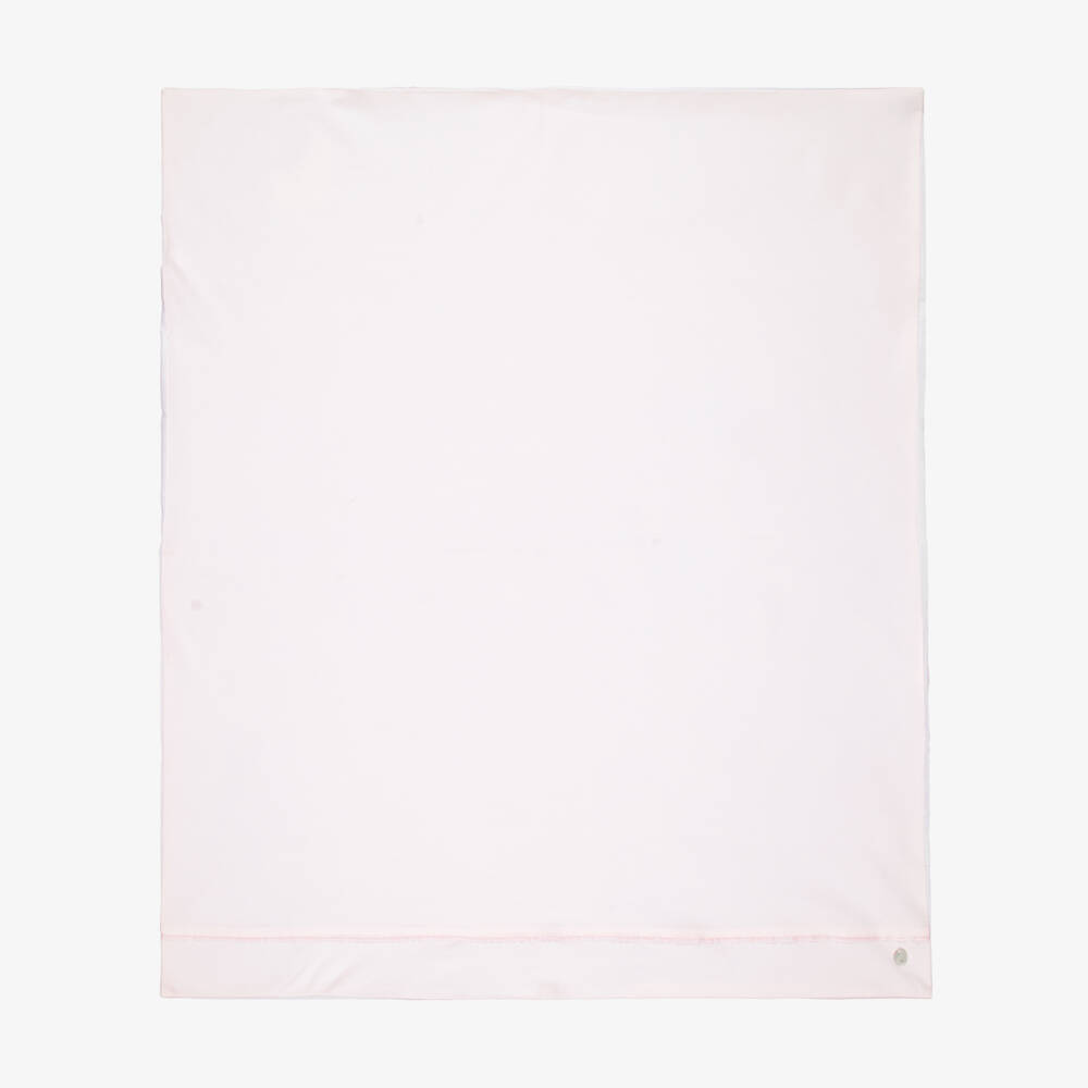 PAZ Rodríguez-Pale Pink Cotton Jersey Babygrow & Hat Set with Blanket  | Childrensalon