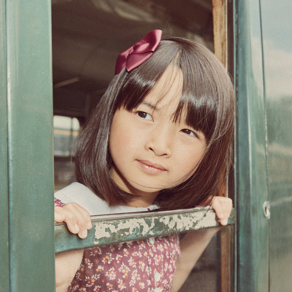 Peach Ribbons-مشبك شعر بفيونكة لون أحمر برغندي (12 سم) | Childrensalon