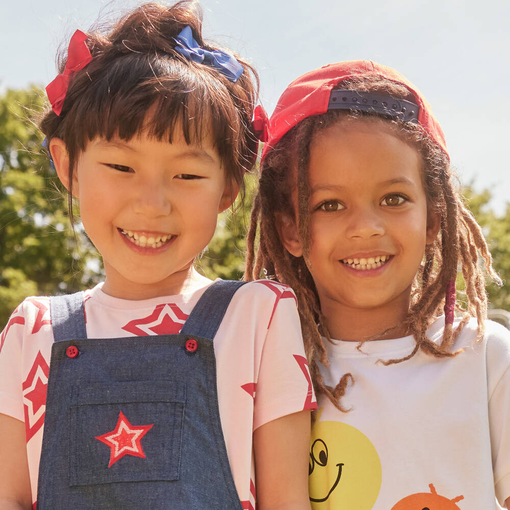 Peach Ribbons-Красная заколка-бантик из гросгрейна (7см) | Childrensalon