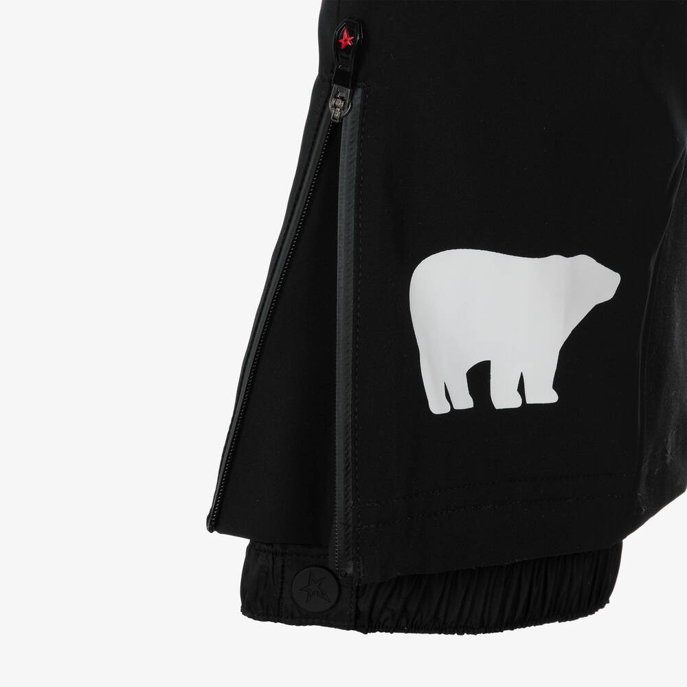 Perfect Moment-Black High Waisted Ski Trousers | Childrensalon