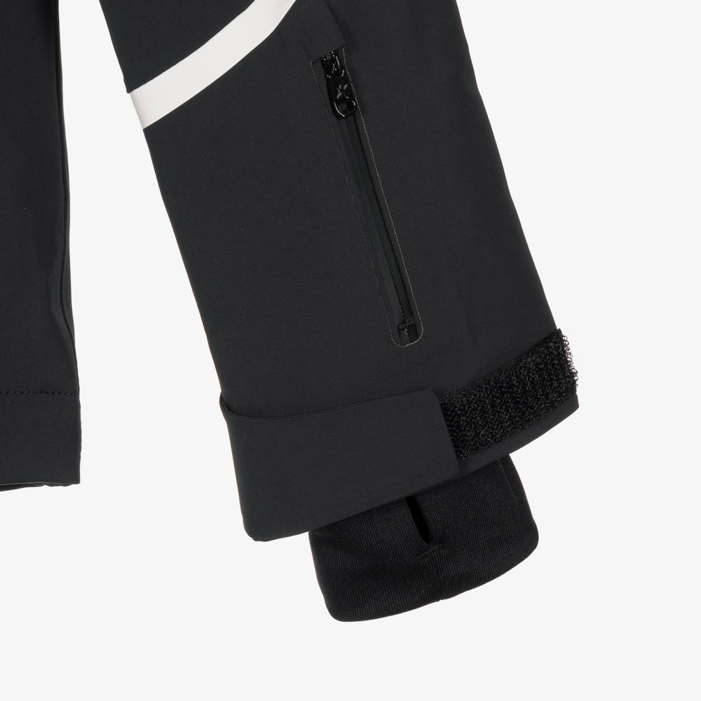 Perfect Moment-Boys Black Qanuk Pro Technical Ski Jacket | Childrensalon