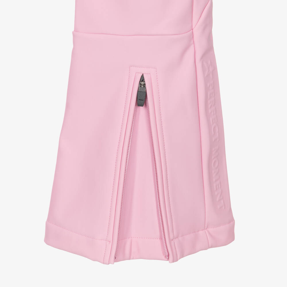 Perfect Moment-Girls Pink Flared High Performance Ski Trousers | Childrensalon