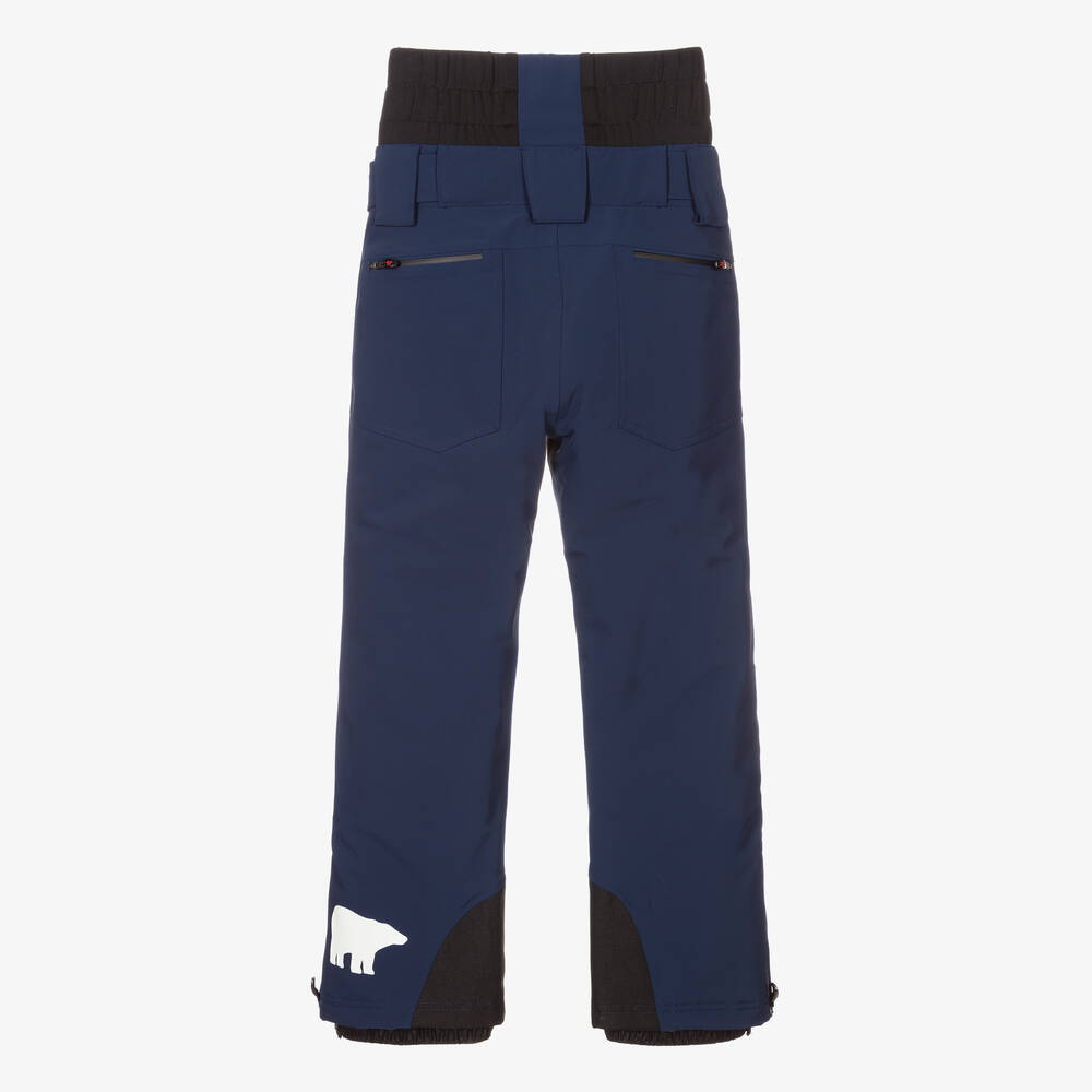 Perfect Moment-Navy Blue High Waisted Ski Trousers | Childrensalon