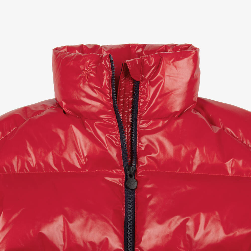Perfect Moment-Red Nuuk Down Padded Puffer Ski Jacket | Childrensalon