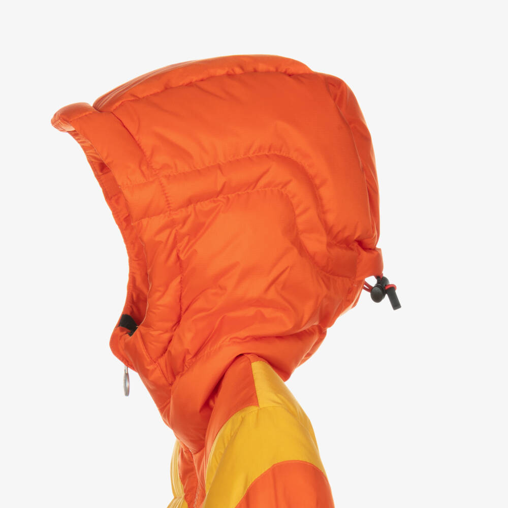 Perfect Moment-Yellow & Orange Down Padded Ski Jacket | Childrensalon