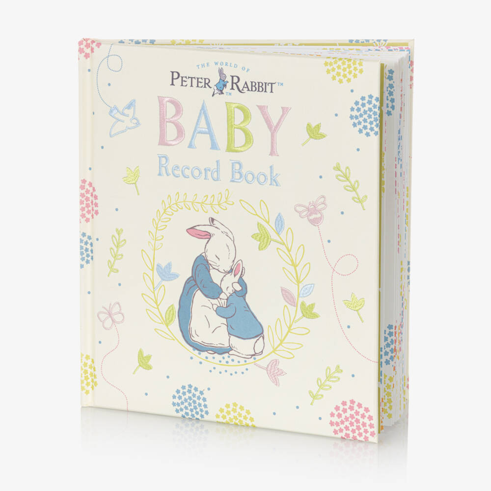 Peter Rabbit™ by Childrensalon-Babysuit Set & Baby Record Book Hamper | Childrensalon
