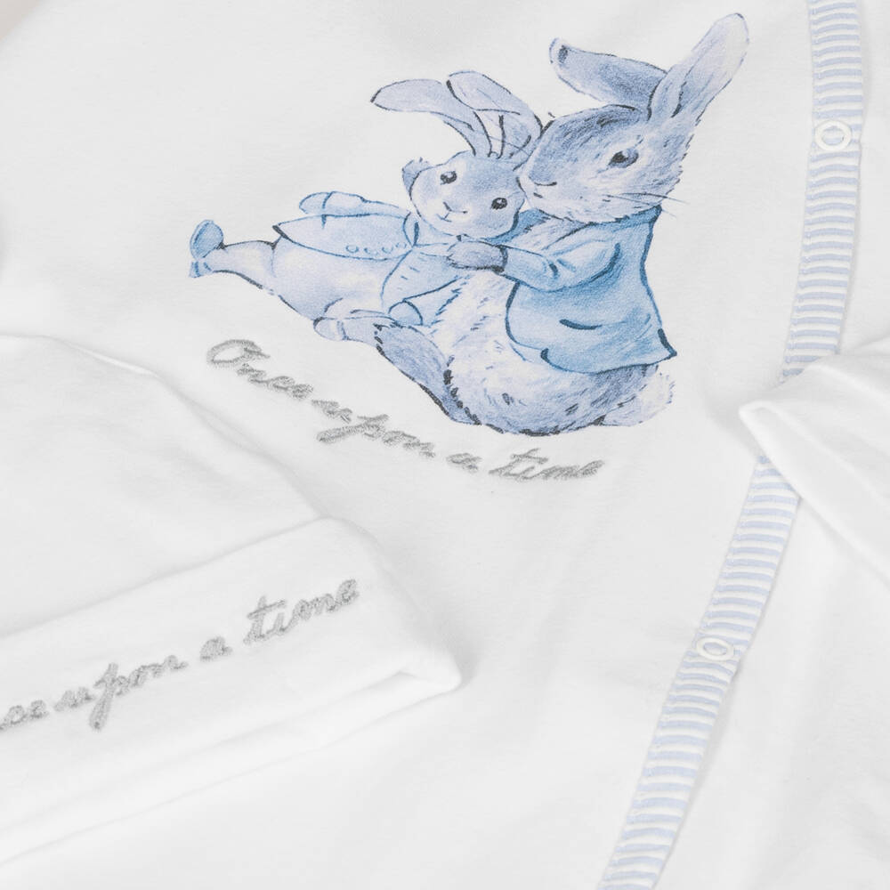 Peter Rabbit™ by Childrensalon-Once Upon A Time Babygrow & Hat Set | Childrensalon