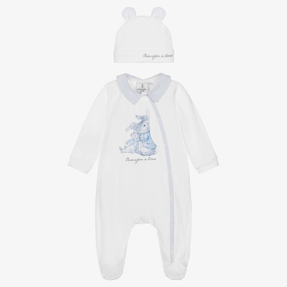 Peter Rabbit™ by Childrensalon-Once Upon A Time Babygrow & Hat Set | Childrensalon