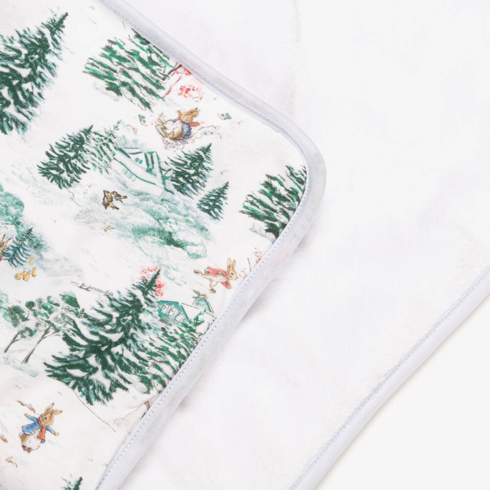 Peter Rabbit™ by Childrensalon-Peter Rabbit Christmas Woodland Blanket (97cm) | Childrensalon